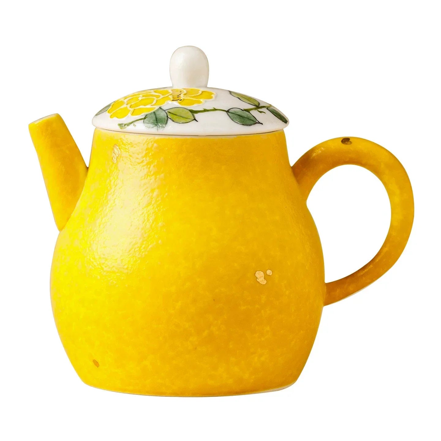 Imperial Blossom Hand-Painted Porcelain Teapot – Heritage Series