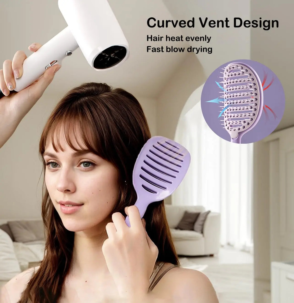 Original Design | Self-Cleaning Hair Brush