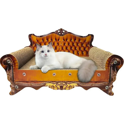 Luxury Cardboard Cat Scratching Post Sofa