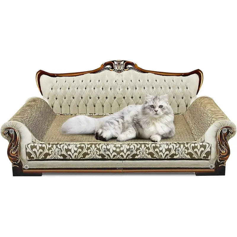 Luxury Cardboard Cat Scratching Post Sofa