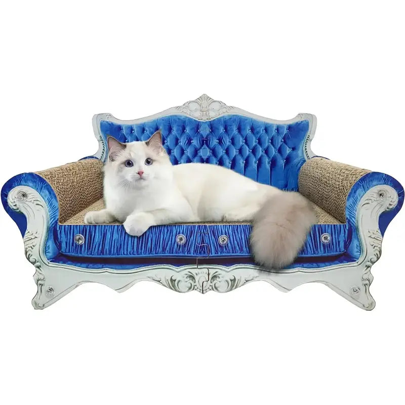 Luxury Cardboard Cat Scratching Post Sofa