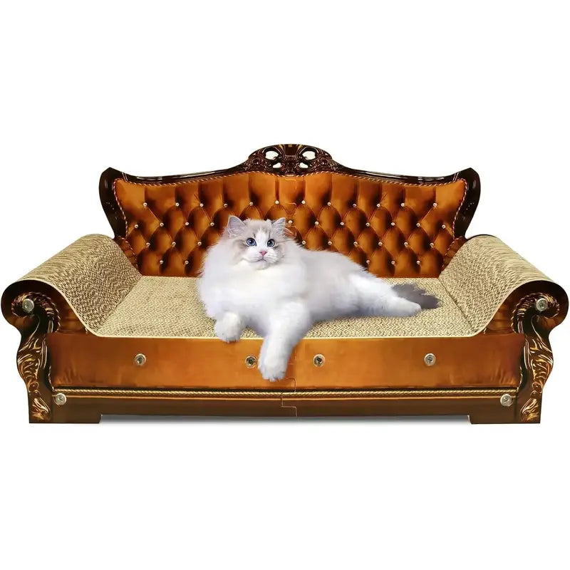 Luxury Cardboard Cat Scratching Post Sofa