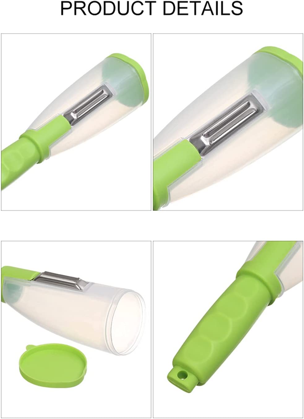 Vegetable Peeler With Storage | 2 in 1 مقشرة خضروات مع خزانة 2 في 1