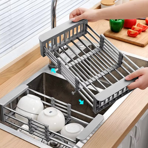 Expandable Draining Rack رف تصفية قابل للتوسيع