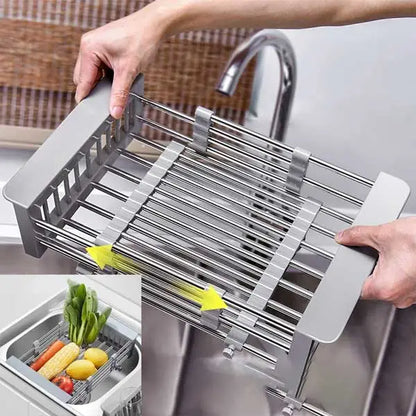 Expandable Draining Rack رف تصفية قابل للتوسيع