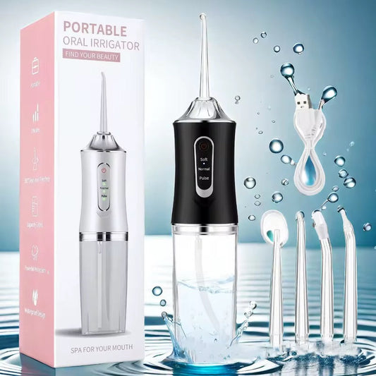 Water Dental Flosser Kit | 5-in-1 طقم خيط أسنان مائي 5 في 1
