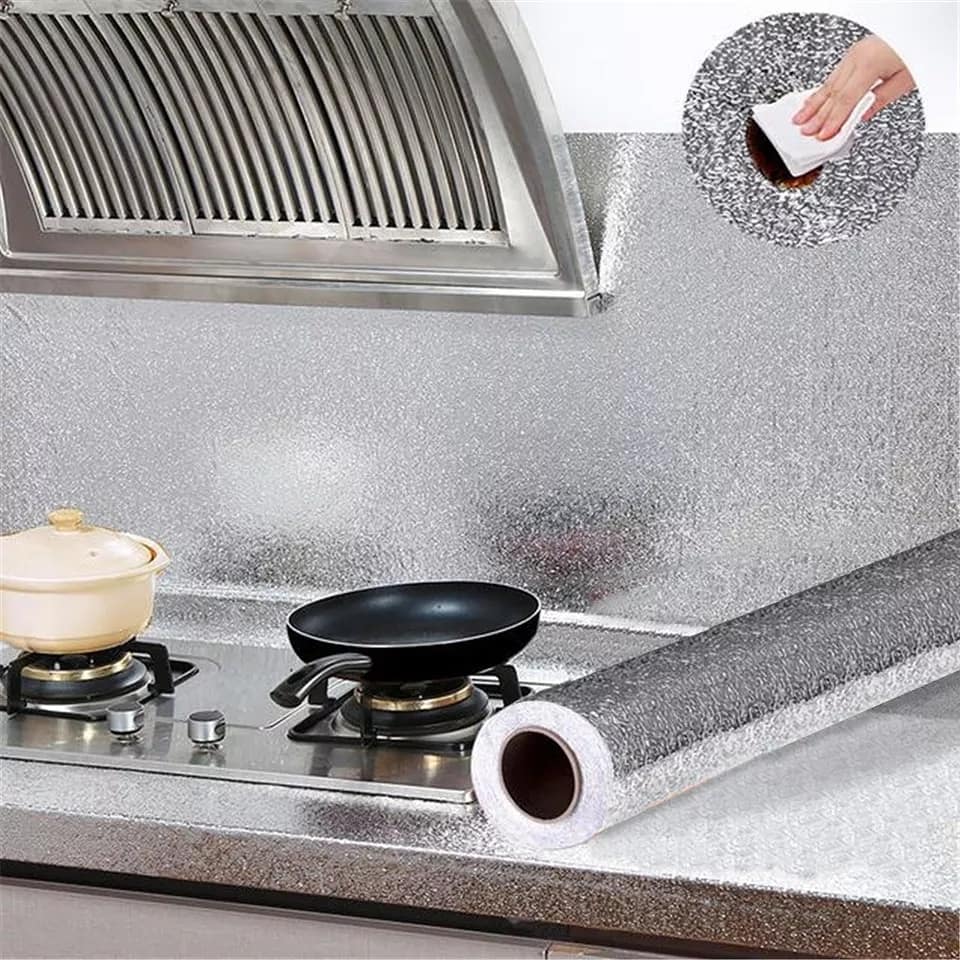 Aluminum Waterproof Kitchen Sheet 200 x 60 cm ورقة مطبخ ألومنيوم مقاومة للماء