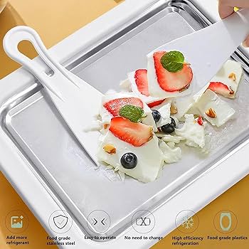 Rolled Ice Cream Maker ماكينة صنع آيس كريم ملفوف