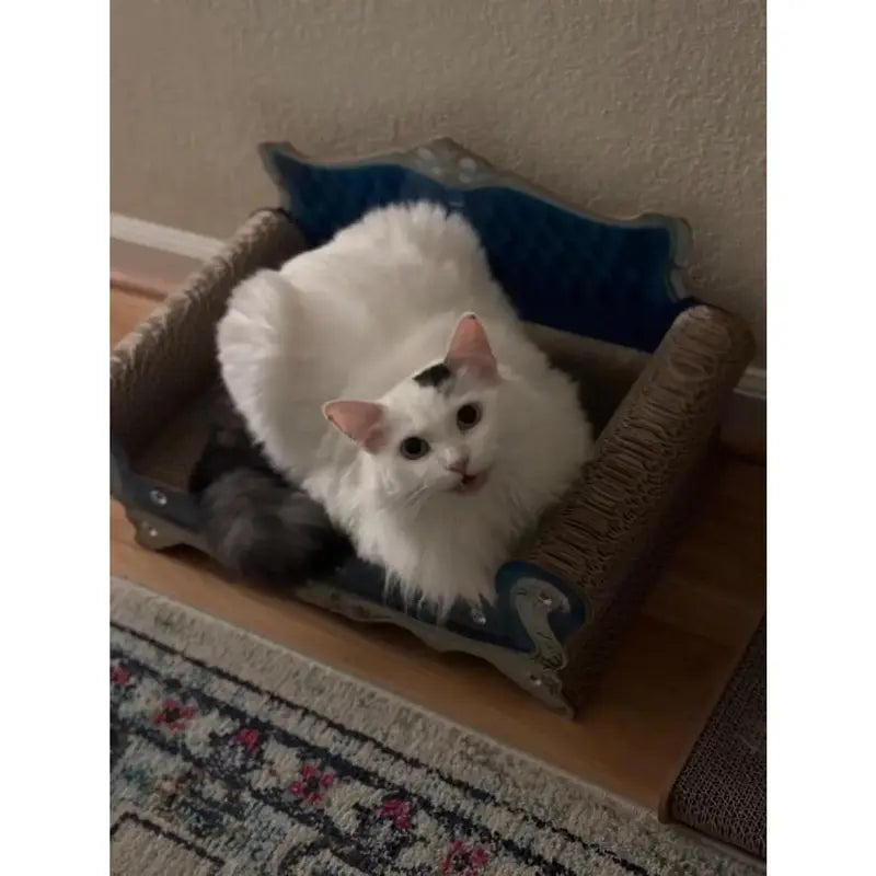 Luxury Cardboard Cat Scratching Post Sofa