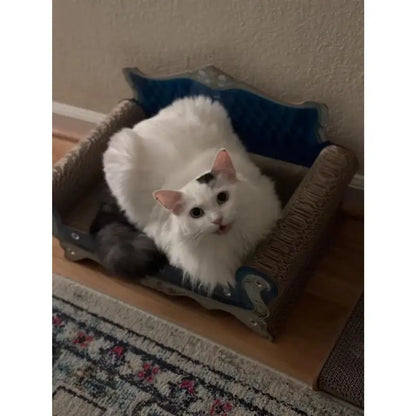 Luxury Cardboard Cat Scratching Post Sofa