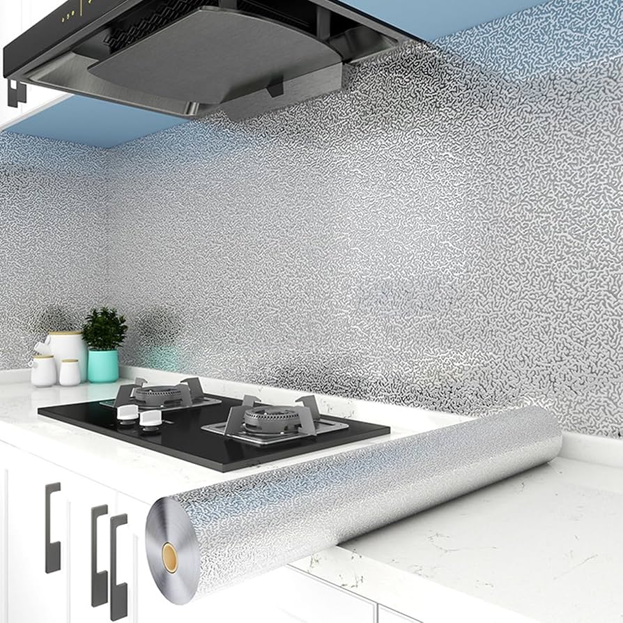 Aluminum Waterproof Kitchen Sheet 200 x 60 cm ورقة مطبخ ألومنيوم مقاومة للماء