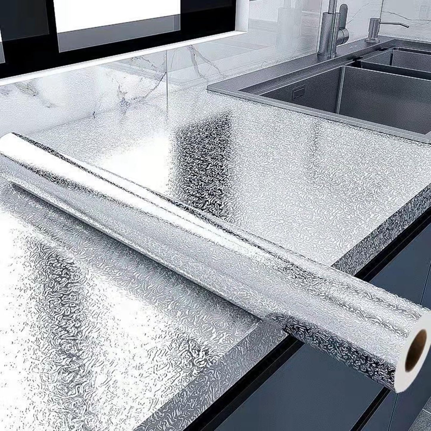 Aluminum Waterproof Kitchen Sheet 200 x 60 cm ورقة مطبخ ألومنيوم مقاومة للماء
