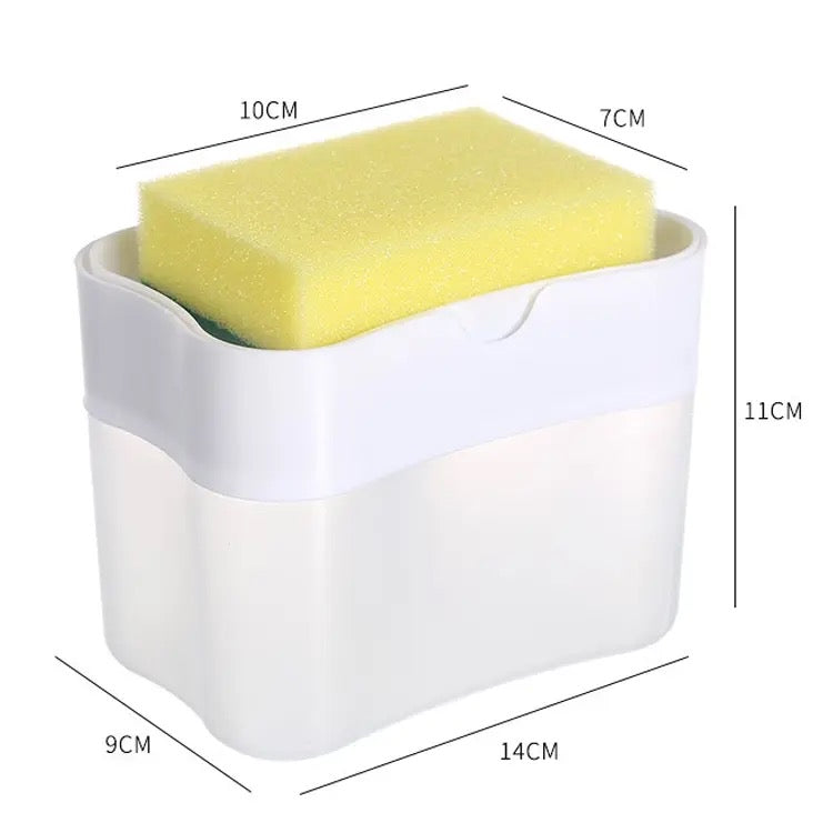 Sponge Soap Dispenser موزع صابون مع إسفنجة