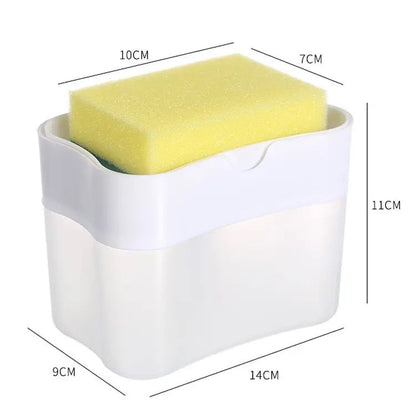 Sponge Soap Dispenser موزع صابون مع إسفنجة