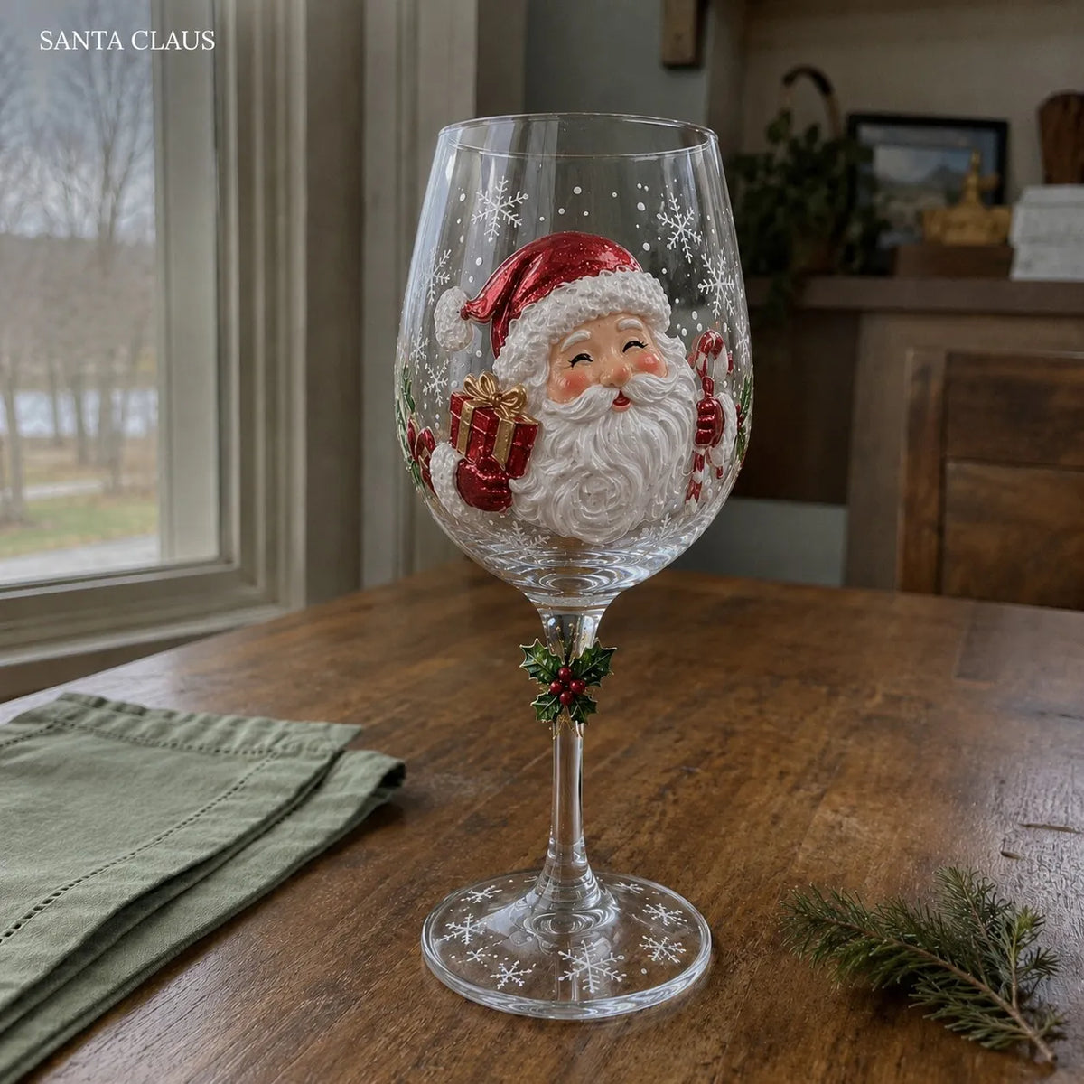 🎁Christmas Wine Glass Collection Gift Box Set✨