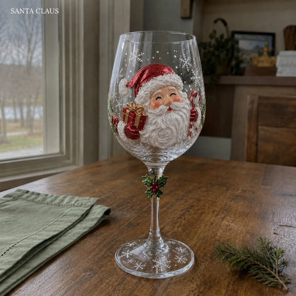 🎁Christmas Wine Glass Collection Gift Box Set✨
