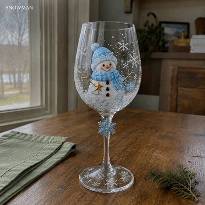 🎁Christmas Wine Glass Collection Gift Box Set✨
