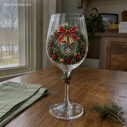 🎁Christmas Wine Glass Collection Gift Box Set✨