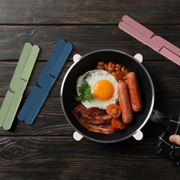 Foldable Trivet for Hot Dishes حامل أواني ساخنة قابل للطي