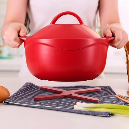 Foldable Trivet for Hot Dishes حامل أواني ساخنة قابل للطي