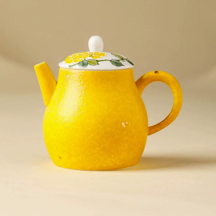 Imperial Blossom Hand-Painted Porcelain Teapot – Heritage Series