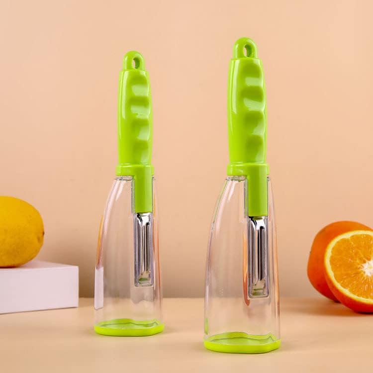 Vegetable Peeler With Storage | 2 in 1 مقشرة خضروات مع خزانة 2 في 1