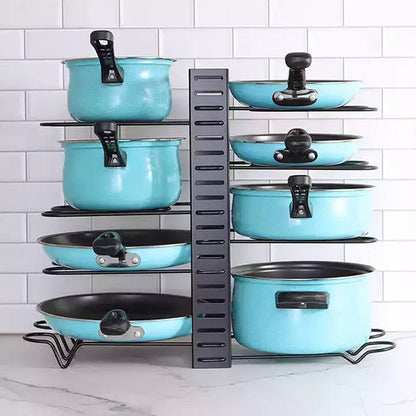 Pot Rack Organizer رف تنظيم القدور
