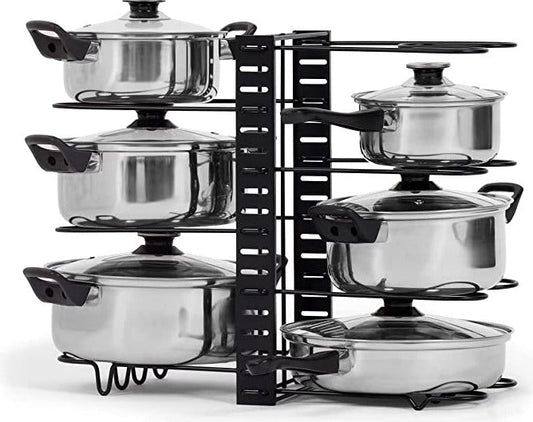 Pot Rack Organizer رف تنظيم القدور