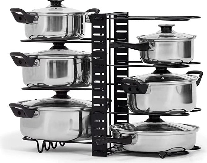 Pot Rack Organizer رف تنظيم القدور