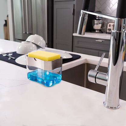 Sponge Soap Dispenser موزع صابون مع إسفنجة
