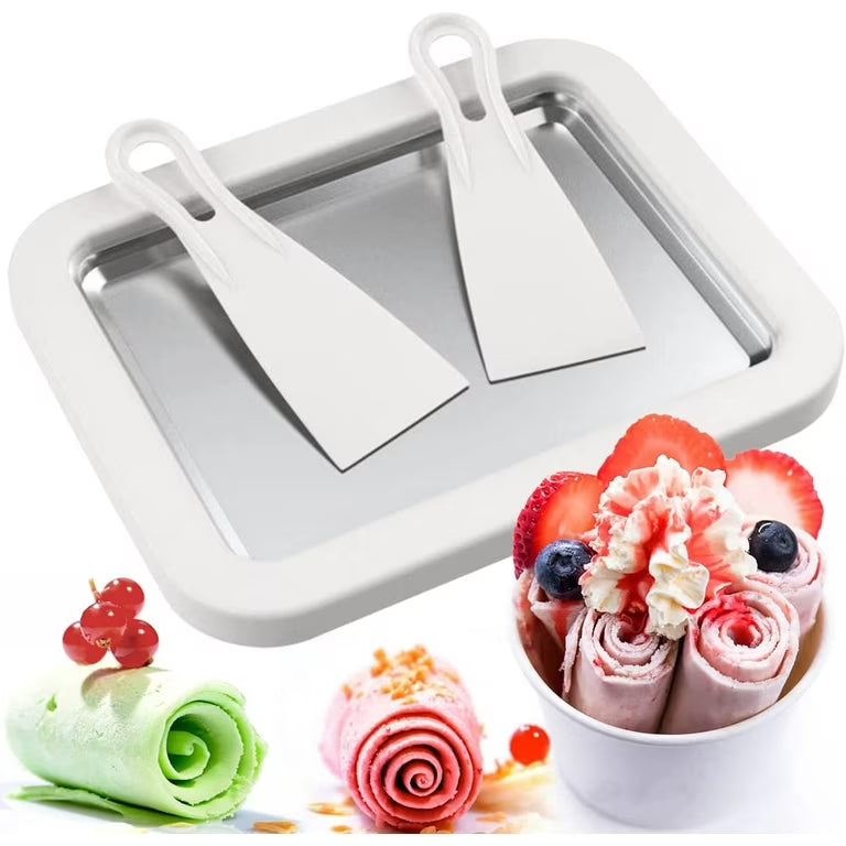 Rolled Ice Cream Maker ماكينة صنع آيس كريم ملفوف