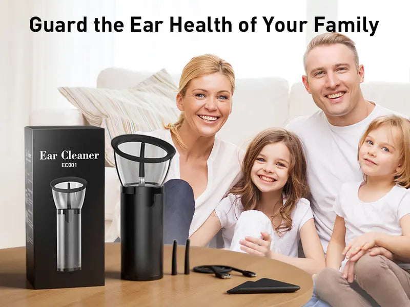 Electric Earwax Removal Kit with IPX6 Water Resistance