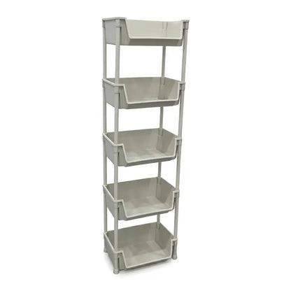 Multifunctional Five-Tier Storage Cart with Wheels
