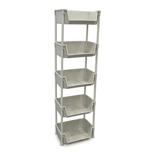 Multifunctional Five-Tier Storage Cart with Wheels