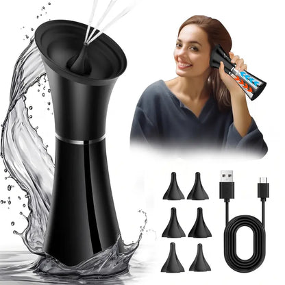 Electric Earwax Removal Kit with IPX6 Water Resistance