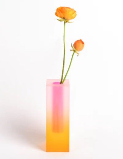 Iridescence Vase - Modern Whimsical Eclectic Decorative Table Setting Centerpiece Vase