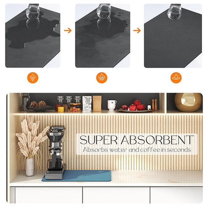 Magical Sink Super-Absorbant Mat حصيرة حوض سحرية فائقة الامتصاص